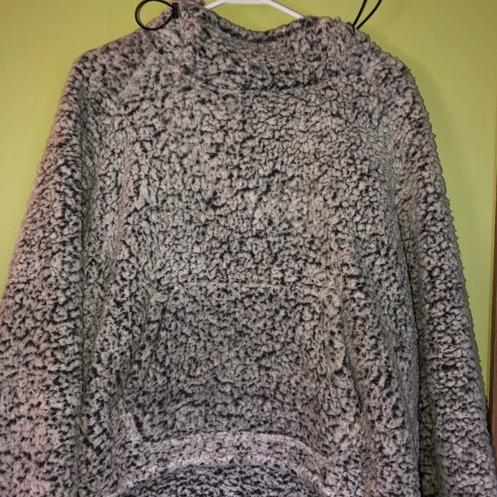 PINK Sherpa Hoodie